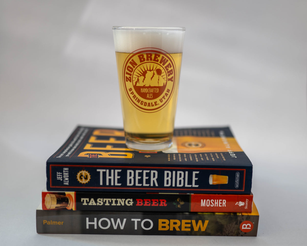 Zion Brewery Pint Glass